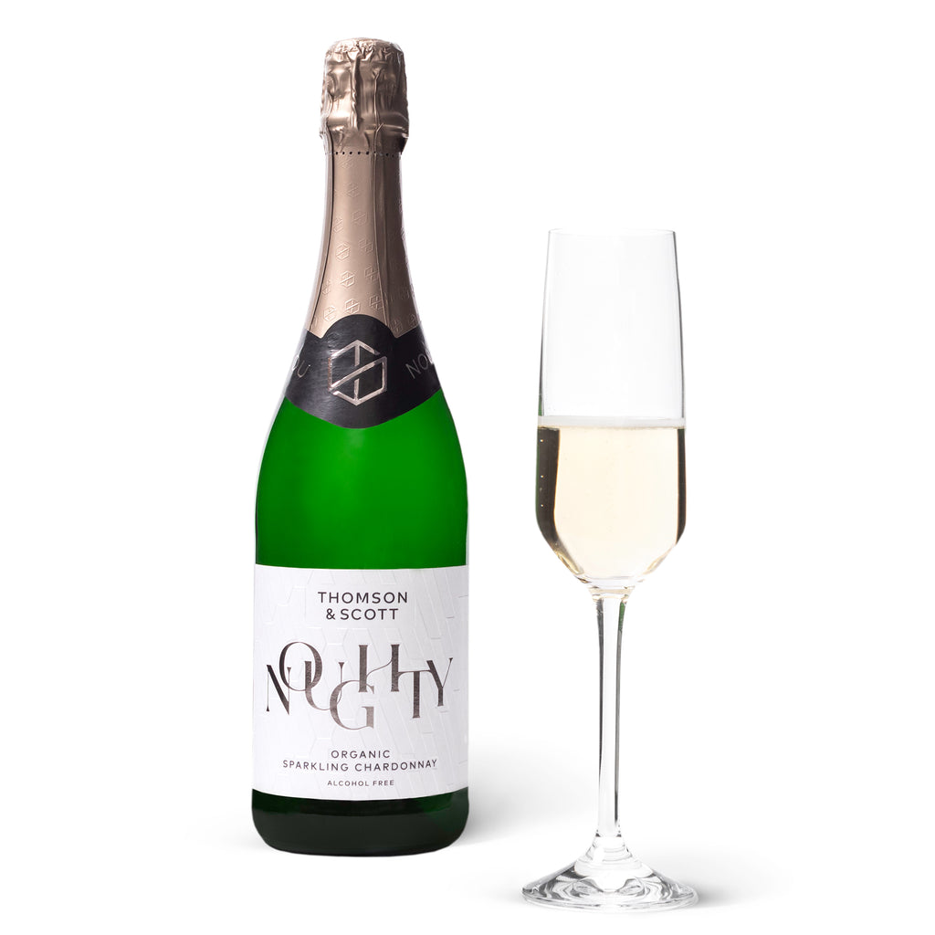 Noughty Organic NonAlcoholic Sparkling Chardonnay Sansorium
