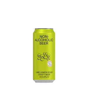 Bière Sans Alcool Lime Lemon Sour Non-Alc Beer
