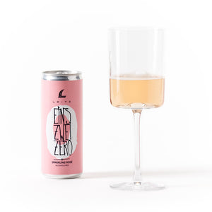 Leitz Eins-Zei-Zero Sparkling Rosé Cans