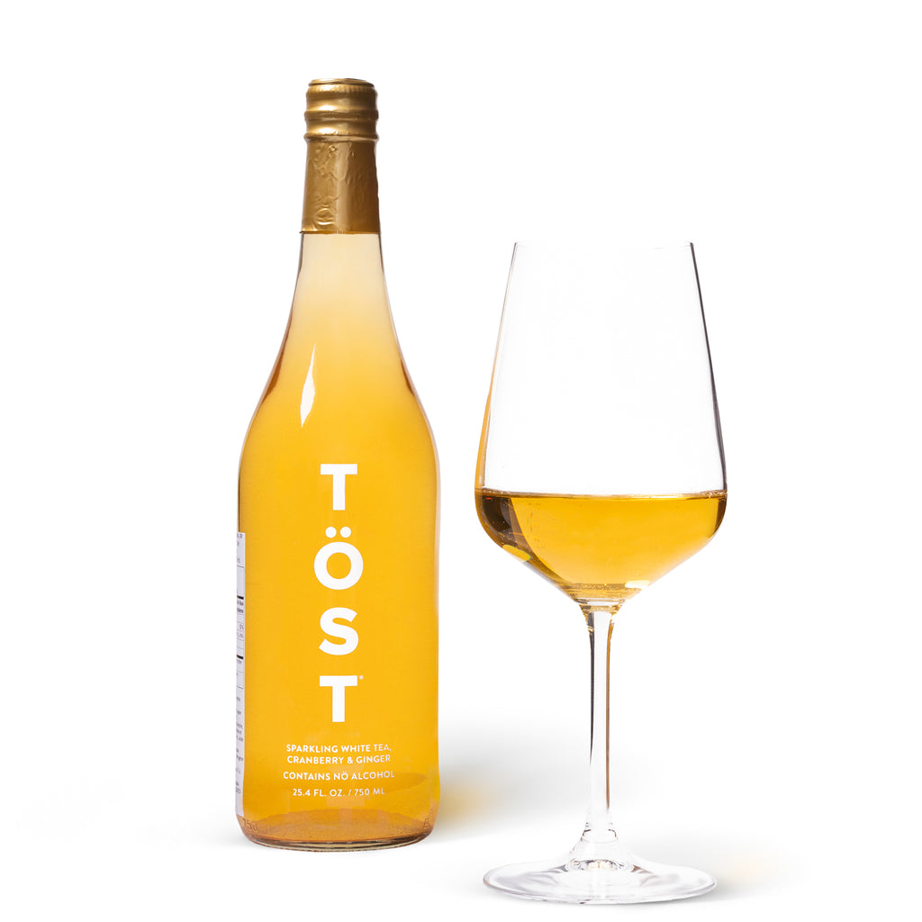 TÖST NonAlc Sparkling White Tea, Cranberry & Ginger Sansorium